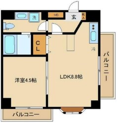 ハイツベルグ武蔵の物件間取画像